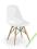 KRZESŁO TWORZYWO ABS K153 BIAŁE HALMAR WYS.24h!!!!