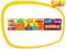 Play-Doh Ciastolina 4 Tuby+2 neonowe 23566 Krk