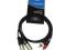 # Accu-Cable Przewód audio 5m 2xXLR/ 2xRCA