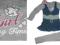 BLUZA BLUZKA TUNIKA + GETRY KOMPLET 146 / 152 sale