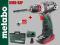 METABO PowerMaxx BS Quick wkrętarka 1x2Ah 1x4Ah