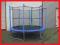 TRAMPOLINA Z SIATKĄ 14FT 427cm DRABINKA +POKROWIEC