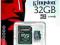 Kingston Karta Pamięci MicroSD 32GB CLASS 10 CL10