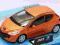 PEUGEOT 207 POMARAŃCZOWY MODEL 1:34  KOLEKCJA