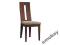 KRZESŁO DREWNIANE C-42 ORZECH Tkanina Kuchnia