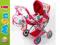 WÓZEK DLA LALEK kombinowany+TORBA NOSIDEŁKO 9933
