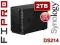 Synology DS214 DualCore +2x1TB WD RED WD10EFRX NEW
