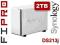 Synology DS213j Serwer Plików NAS +2x1TB NOWOŚĆ!