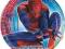 Talerzyki Spiderman Amazing 10szt 20cm Urodziny