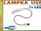 G18 Lampka 3 led super jasna tania USB 2.0. laptop