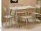 SZYBKO - STÓŁ MODUS+4 krzesła sonoma - ardmeble