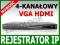 REJESTRATOR SIECIOWY IP HQ-NVR0401 4 KANAŁY HDMI