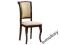KRZESŁO DREWNIANE MN-SC Ciemny Orzech Tkanina