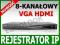 REJESTRATOR SIECIOWY IP HQ-NVR0802 8 KANAŁÓW HDMI