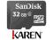 Micro Secure Digital (microSDHC) 32GB Sandisk