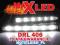 Lampy do jazdy dziennej Max Led DRL 406 2 LATA GW.