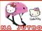 KASK HELLO KITTY rolki rower deskorolka S