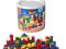 Heros 100050401Drewniane Klocki BabyBlocks, 50 szt