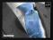 NOWY - - - JEDWAB PAISLEY 7cm NIEBIESKI - - KRAWAT
