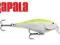 RAPALA WOBLER SILVER FL CHART SSR07SFC 7CM 7G SHAD