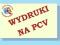 Tabliczki PCV - wydruki tablic, tablice na PCV