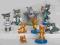 FIGURKA FIGURKI TOM AND JERRY TANIO 9 SZTUK
