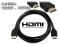 KABEL HDMI-HDMI GOLD 1.4 3D 10GBIT/S FULL HD 1m