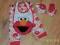 KOMPLET DZIECIĘCY SESAME STREET ROZM 62/68 CM (3/6