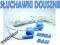 SŁUCHAWKI MP3 MP4 DOUSZNE JACK 3,5mm NIEBIESKIE