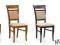 Krzesło drewniane JAKUB, 4 kol, HALMAR, od ręki