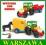WADER 35001 TRAKTOR + PRZYCZEPA 2 RODZ+ BON CARS