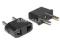 0044 Adapter przejściówka wtyczka USA-PL EU Polska