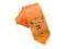 Foto krawat ze zdjęciem nadrukiem logo pomarańcz