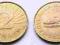 MACEDONIA 2 DINARY 2001 RYBA
