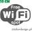 Naklejka WiFi - Hotel BAR Restauracja free Wi-Fi
