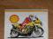 SHELL MOTOR MOTOCYKLISTA naklejka