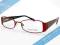 OKULARY OPRAWKI CZERWONE NORDIK GRATISY WA-WA