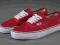 VANS Authentic - Czerwone RED r. 37 NOWE!