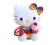 TY - ŚLICZNA MASKOTKA HELLO KITTY 14 cm