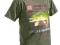 T-shirt koszulka DRAGON Szczupak M, kolor olive