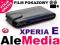 SONY XPERIA E Pokrowiec BLACK Etui Futerał + FOLIA