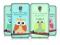 LG OPTIMUS L7 II DUAL P715 HEAD CASE OWL ETUI