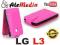 LG L3 Eleganckie Etui Pokrowiec Futerał - Różowy