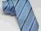 Krawat niebieski Collection Adam BOX K25