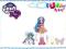 MY LITTLE PONY EQUESTRIA GIRLS CELESTIA i KUCYK