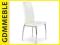 ELEGANCKIE KRZESŁO METALOWE K134 BIAŁE OD RĘKI