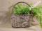 DONICZKA WIKLINOWY KOSZYK Z FOLIĄ NA KWIATY