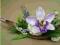 ORCHIDEA lawenda 2344-5 łódka susz sztuczne kwiaty