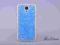 Shiny Crystal Phone Case for Galaxy S4 i9500 Blue