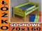 ##### Łóżko dziecięce KOLOR + MATERAC KOKOS 70x160